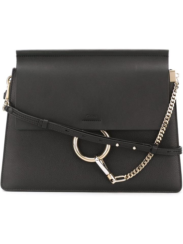 Chloé Medium 'faye' Shoulder Bag - Black