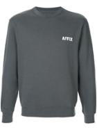 Affix Logo Print Sweatshirt - Grey