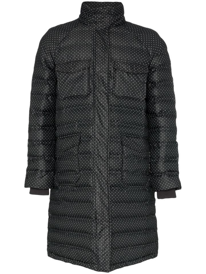 Ganni Padded Foxworth Coat - Black