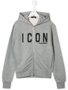 Dsquared2 Kids Icon Hoodie - Grey