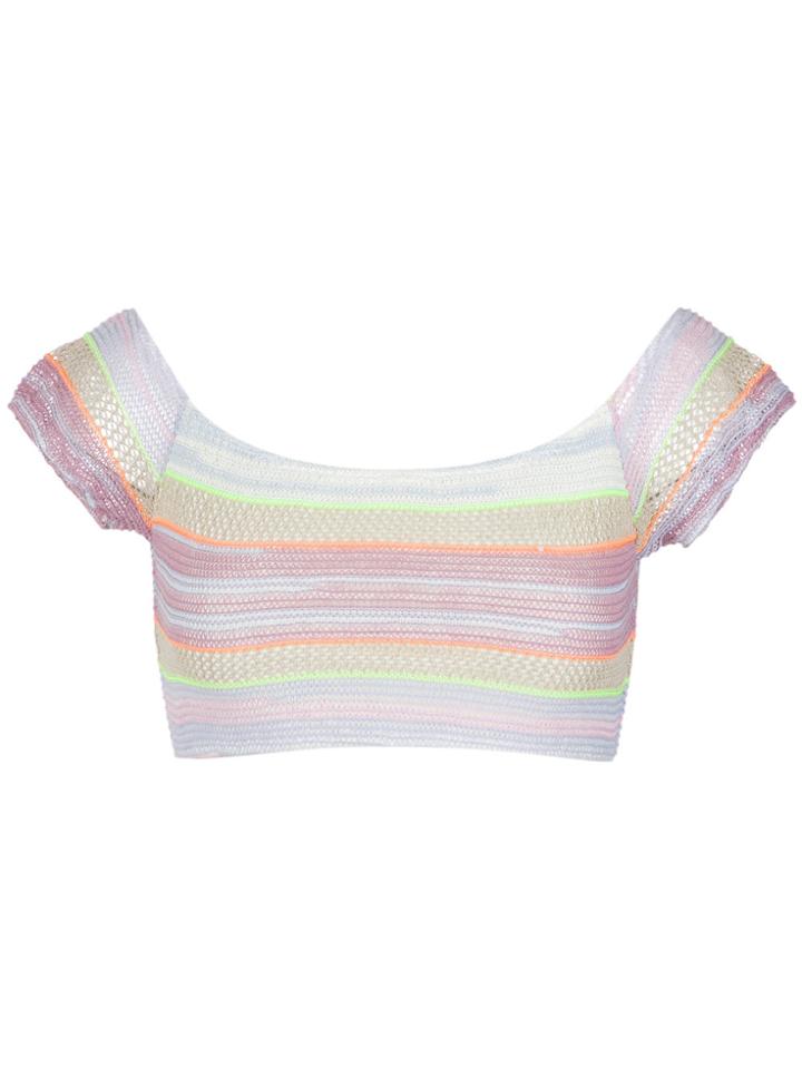 Cecilia Prado Knit Crop Top - Multicolour