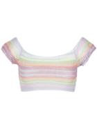 Cecilia Prado Knit Crop Top - Multicolour