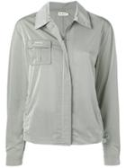 Misbhv Zipped Shirt Jacket - Grey