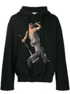 Ih Nom Uh Nit Singer Print Hoodie - Black