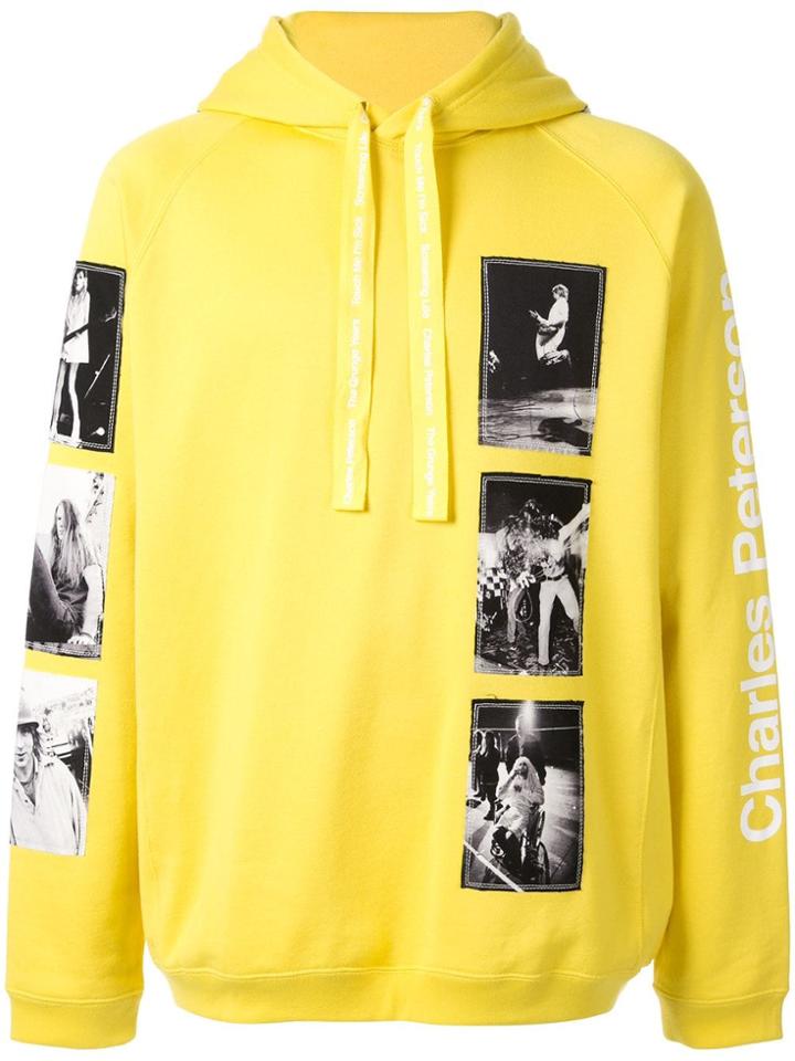 Takahiromiyashita The Soloist Photo Print Hoodie - Yellow