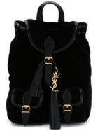 Saint Laurent Velvet 'festival' Backpack