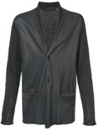 Transit Contrast Sleeve Jacket - Grey