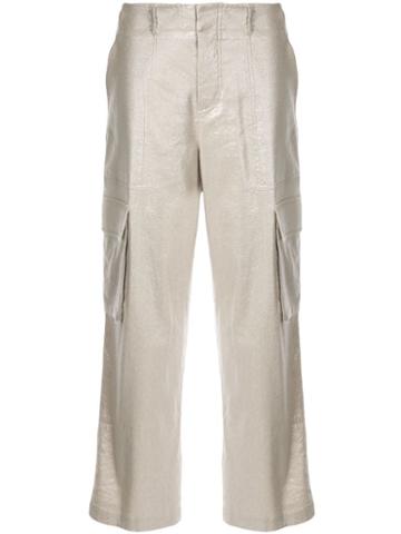 Alice+olivia Caro Trousres - Silver