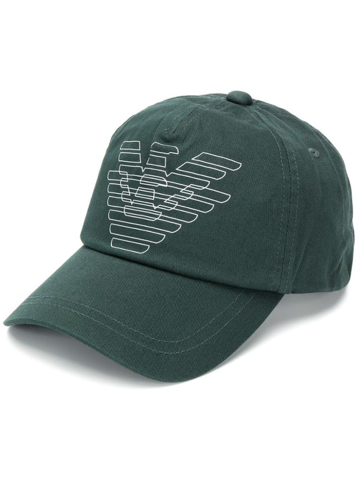 Emporio Armani Logo Hat - Green