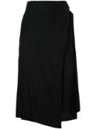 08sircus Drawstring Skirt, Women's, Size: 36, Black, Cupro/silk