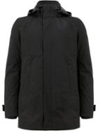 Herno Short Hooded Coat - Black