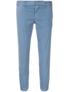 Nili Lotan Stripe Panel East Hampton Trousers - Blue