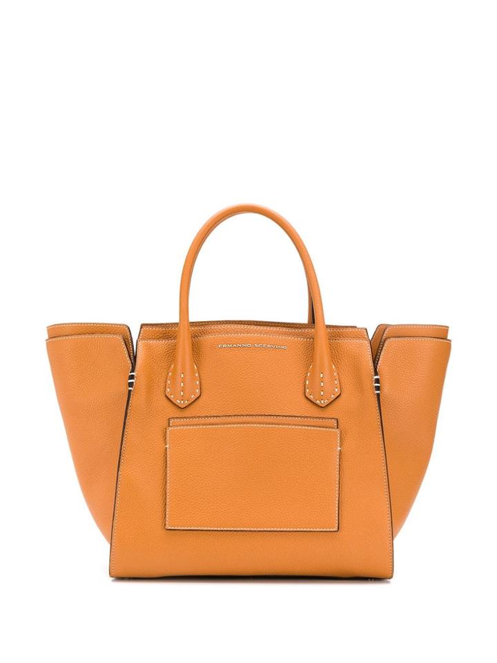 Ermanno Scervino Trapeze Shaped Tote - Neutrals