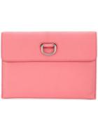 Burberry D-ring Clutch Bag - Pink & Purple
