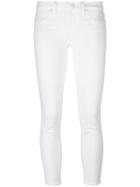 Paige 'verdugo' Trousers, Women's, Size: 25, White, Cotton/polyester/spandex/elastane