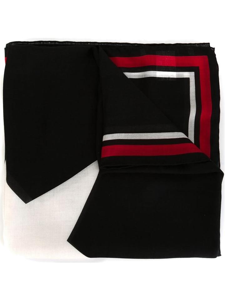 Givenchy '17' Scarf, Men's, Black, Modal/cashmere
