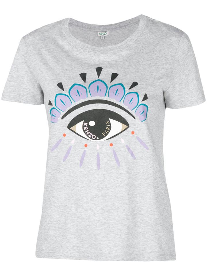 Kenzo Eye Print T-shirt - Grey