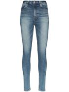 Hyke Faded Slim-fit Jeans - Blue
