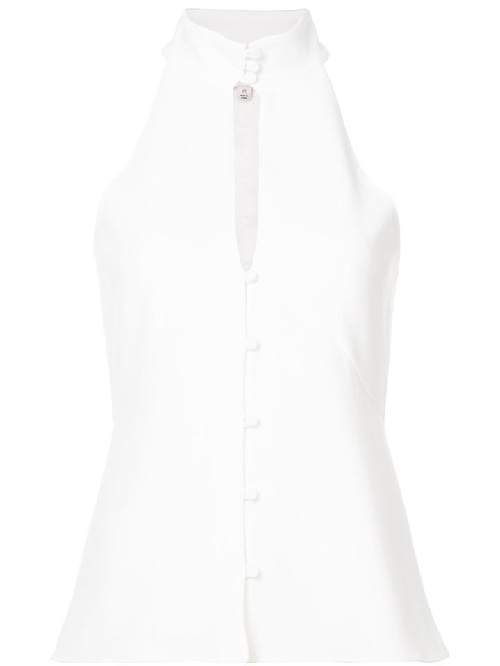 Cinq A Sept Halterneck Top - White