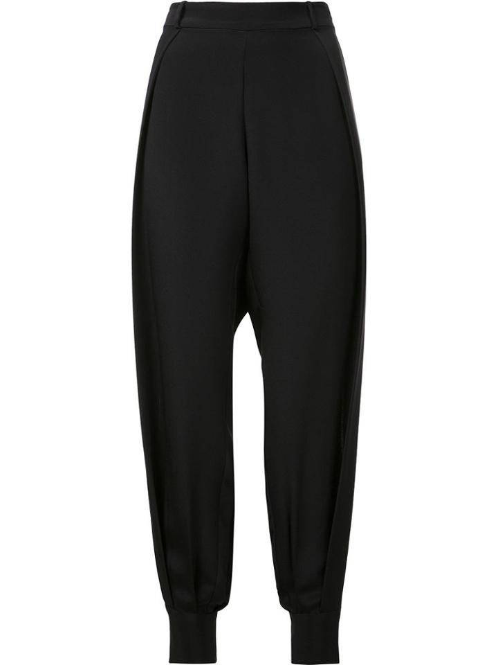 Haney 'alice' Side Slit Trousers - Black