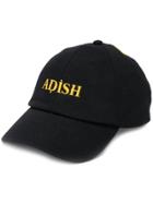 Adish Logo Embroidered Cap - Black
