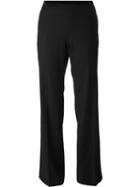 Haider Ackermann Straight Leg Trousers, Women's, Size: 38, Black, Cotton/linen/flax/spandex/elastane/virgin Wool