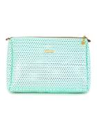 Lygia & Nanny Open Knit Pouch - Blue