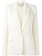 Stella Mccartney 'ingrid' Classic Jacket, Women's, Size: 46, Nude/neutrals, Cotton/viscose/wool