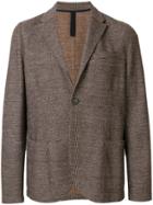 Harris Wharf London Patterned Fitted Blazer - Brown