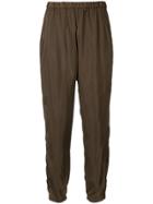 Cityshop Loose Fit Trousers - Brown