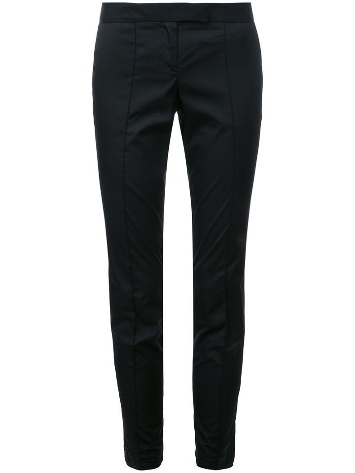 Barbara Bui - Twill Ska Trousers - Women - Cotton - 36, Black, Cotton