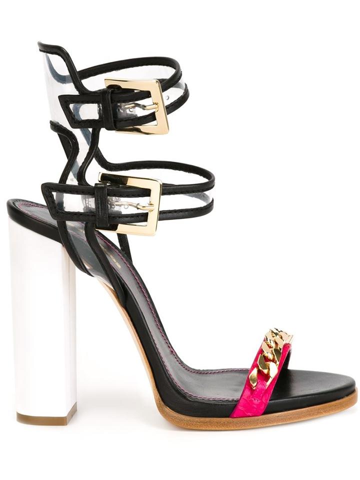 Dsquared2 Chain Trim Colour Block Sandals