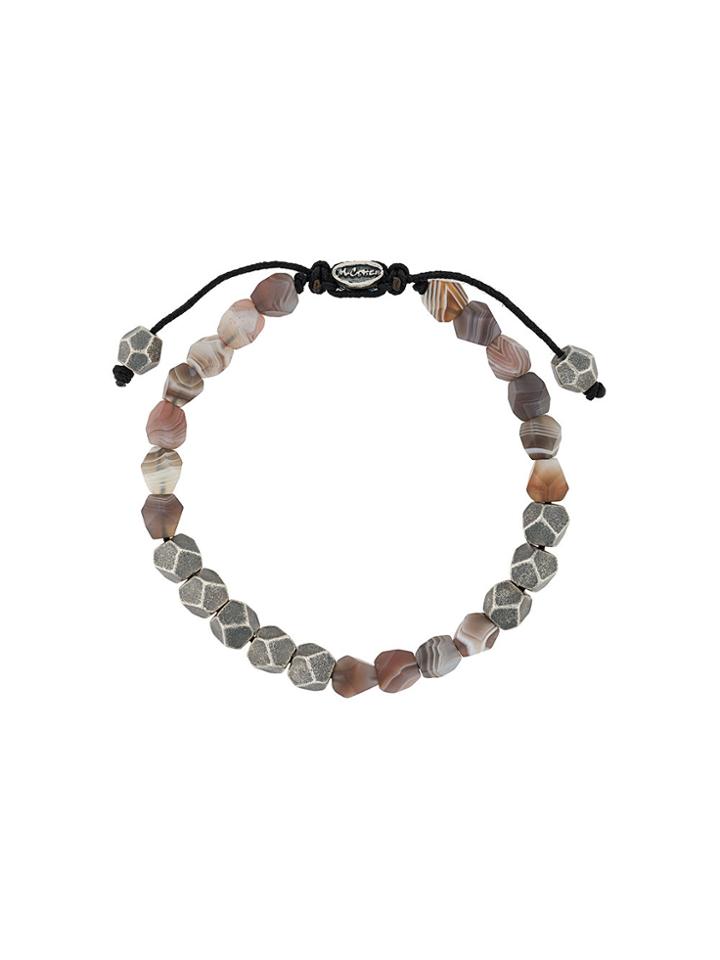 M. Cohen Deca Beaded Bracelet - Metallic