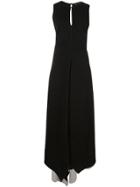 Proenza Schouler Sleeveless Textured Crepe Dress - Black