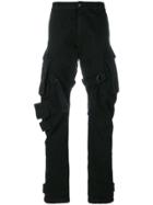 Andrea Ya'aqov Cargo Trousers - Black