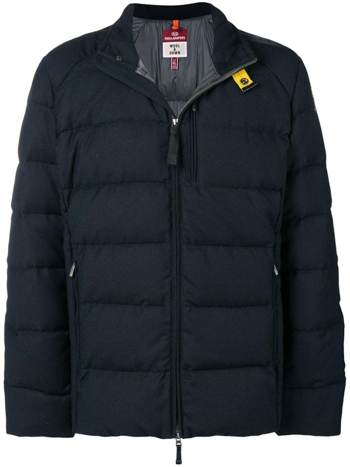 Parajumpers Padded High Neck Jacket - Blue