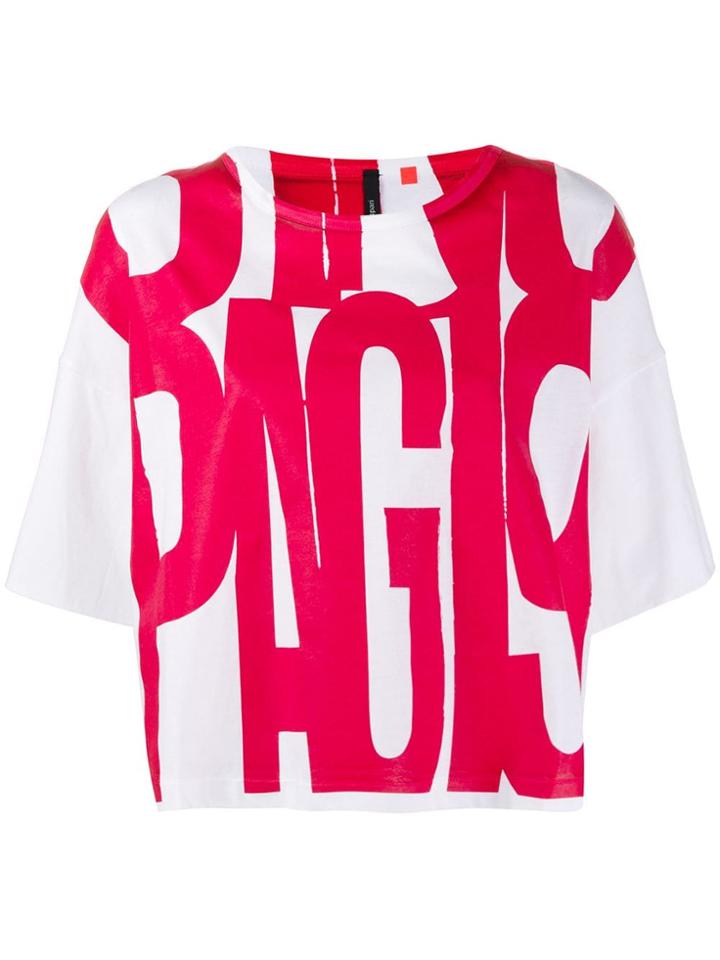 Pierantoniogaspari Logo Print T-shirt - Red