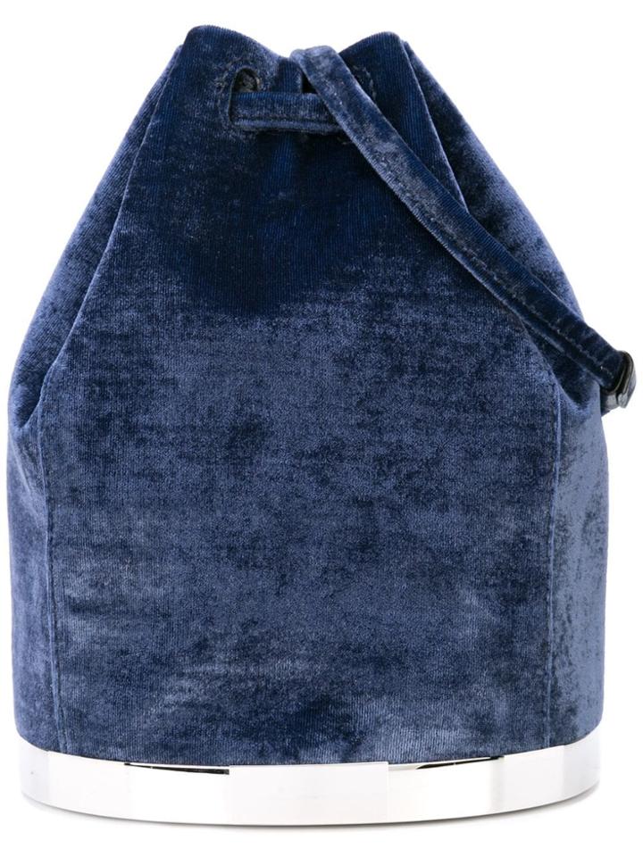 Tyler Ellis Grace Small Pouch Bag - Blue