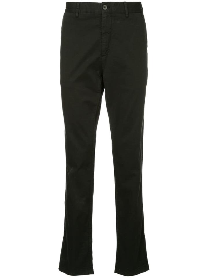 Norse Projects Aros Light Stretch Chino Trousers - Black