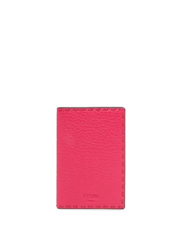 Fendi Selleria Passport Cover - Pink
