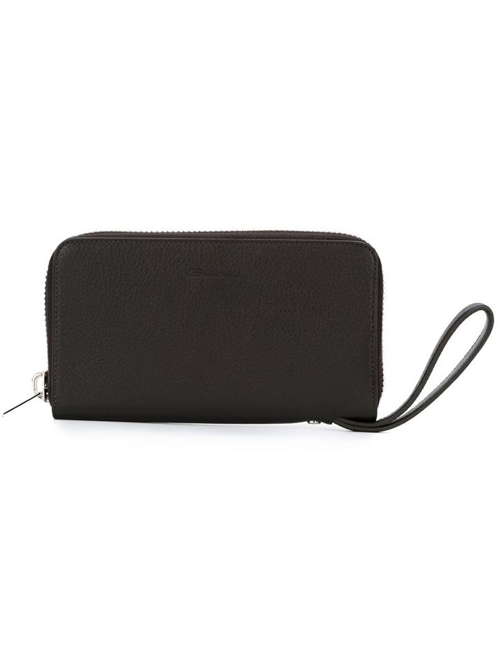 Santoni Wrist Strap Wallet