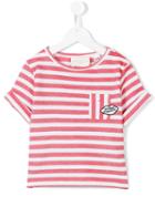 Une Fille - Striped Top - Kids - Cotton - 12 Yrs, Girl's, Red