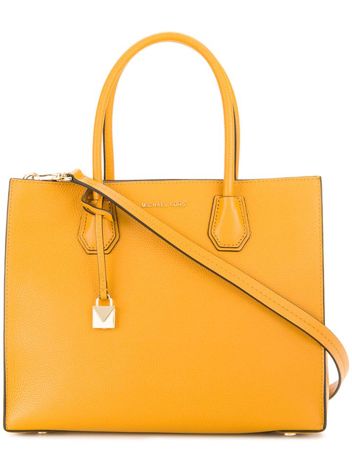 Michael Michael Kors Mercer Tote Bag - Yellow & Orange