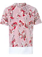 Marni Floral Print Panel T-shirt