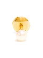 Yvonne Léon 18kt Gold And Pearl Stud Earring, Women's, Metallic, Gold/pearls