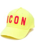Dsquared2 Icon Patch Cap - Yellow