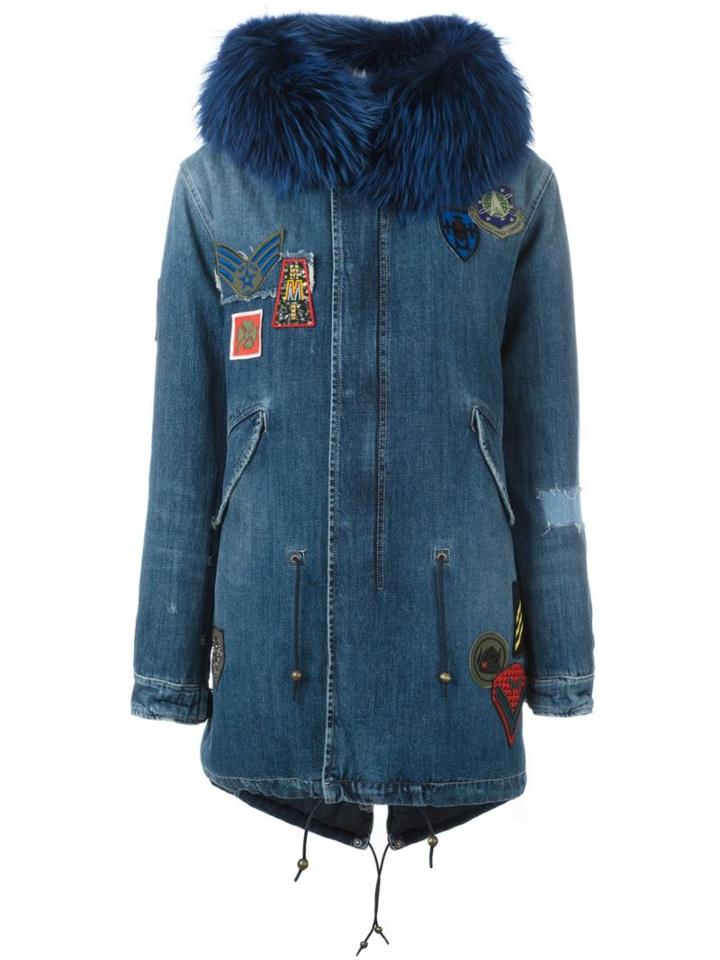 Mr & Mrs Italy Patch Detail Parka