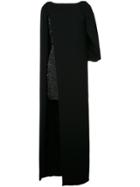 Monique Lhuillier Overlay Dress - Black