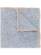 Eleventy - Contrast Seam Scarf - Men - Wool - One Size, Grey, Wool