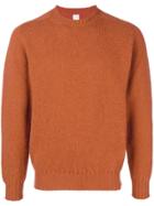 E. Tautz Crew Neck Jumper - Orange